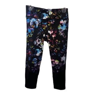 Nicole Miller New York Active Floral Capri Leggings Size S